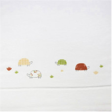 Sábana Trip.Cuna 60 Tortugas Verdes Sonpetit